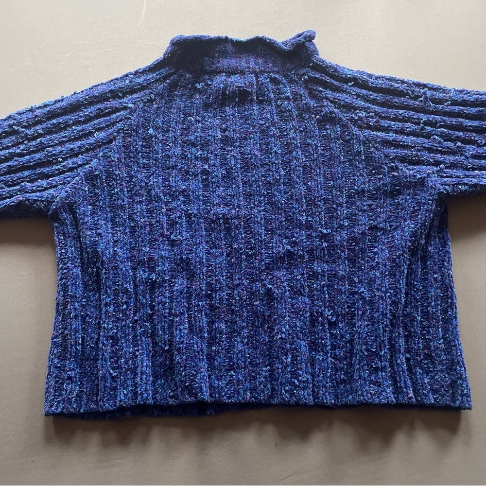 Women’s Large Laura Gayle Multicolor Croptop‎ Sweater - Picture 2 of 5